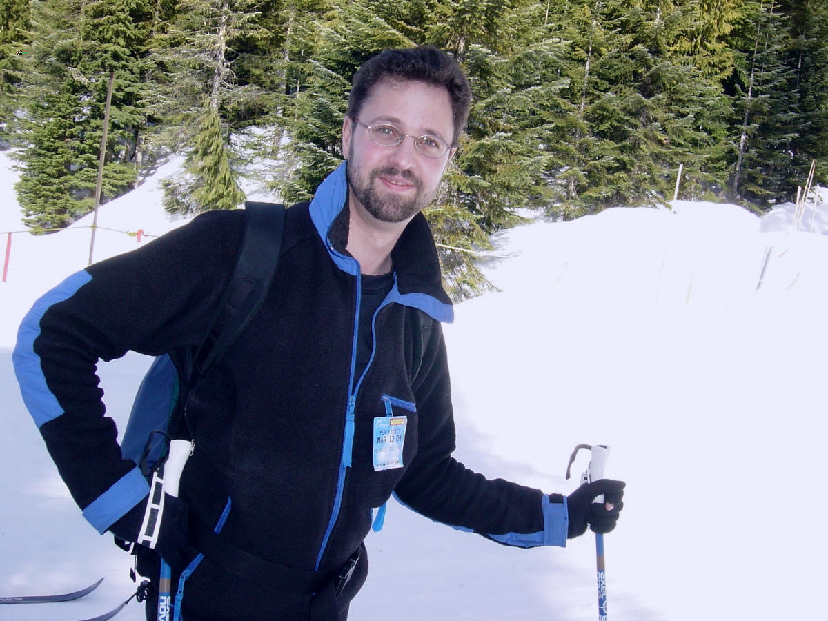 Andrew Haskell - Hollyburn cross country skiing