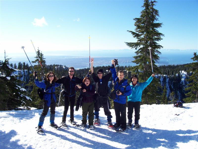 February 15th 2009 Mt.Seymour Snowshoe photos by Andrew