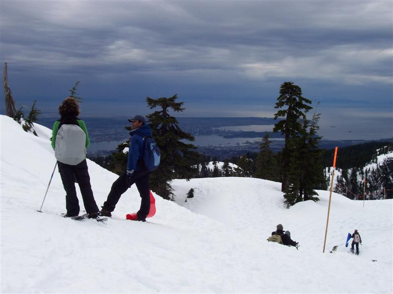 March 1st 2009 Mt.Seymour Snowshoe photos by Andrew