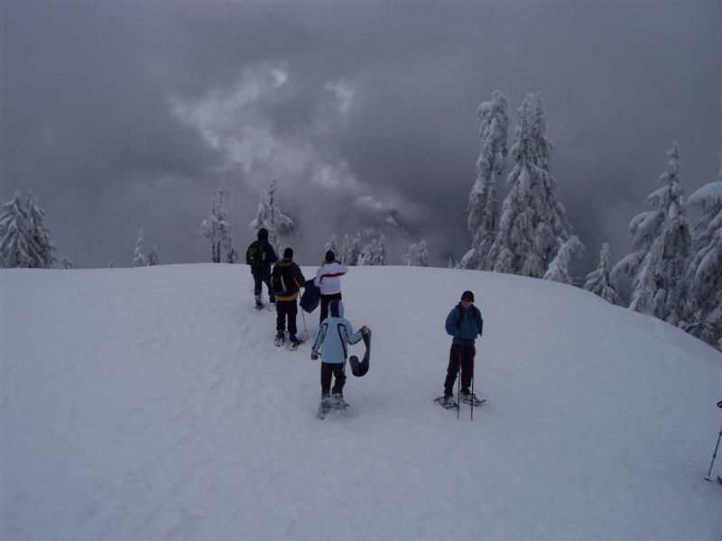 April 3rd 2010 Hollyburn Snowshoe photos by Andrew