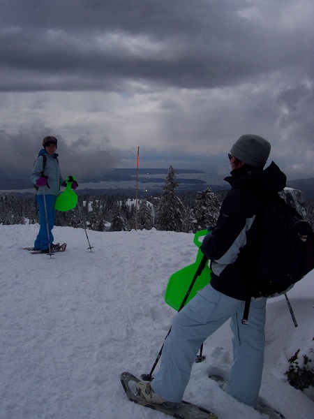 April 16th 2011 Mt.Seymour Snowshoe photos by Andrew